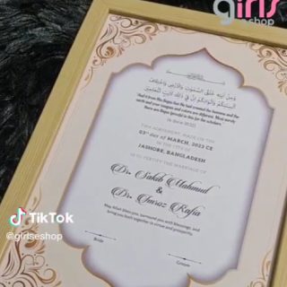 Customized Wedding Contract - Design 20